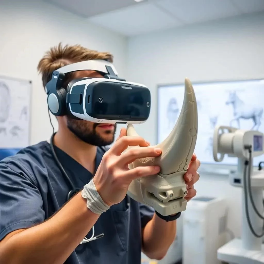 VR и облачные технологии на службе сохранения северного белого носорога