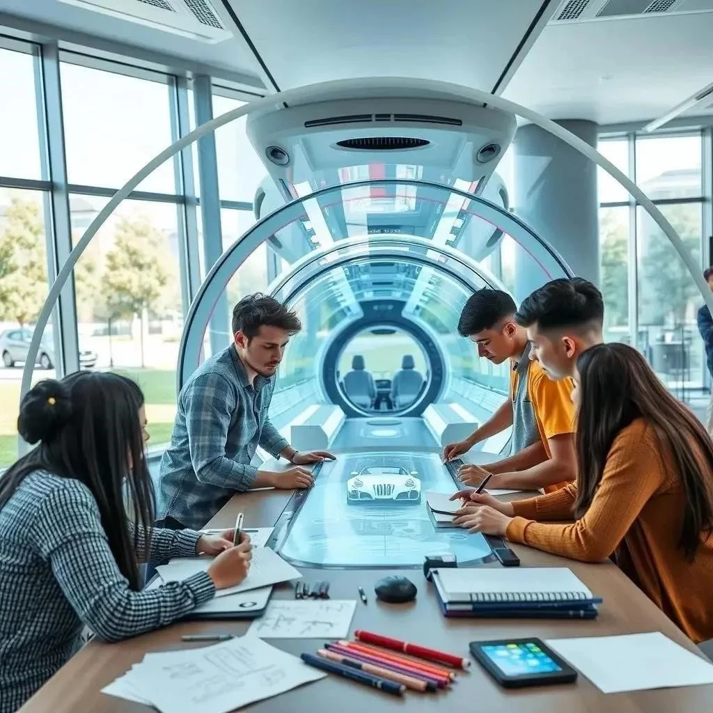 Студенты разрабатывают кабины для Hyperloop