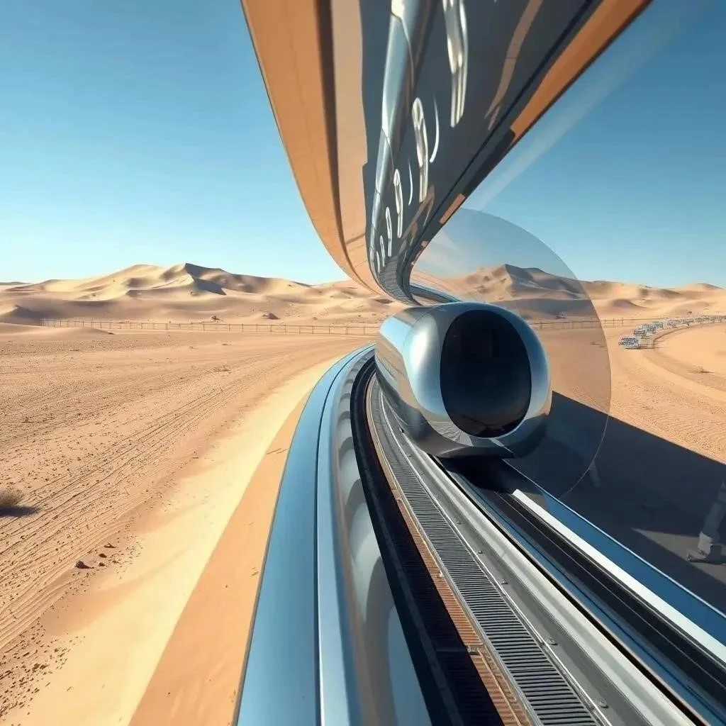 Hyperloop: Тестовый трек SpaceX и будущее транспорта