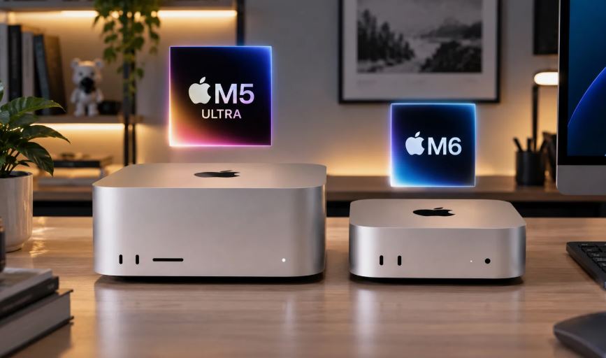 Mac Studio M5 Ultra: компактный корпус, 80 ядер GPU, до 512 ГБ памяти. Mac Studio M5 Ultra: компактный корпус, 80 ядер GPU, до 512 ГБ памяти.